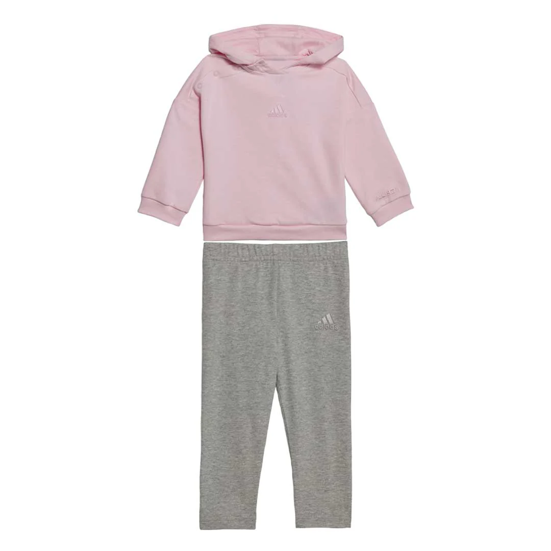 adidas - Girls' (Infant) Fleece Track Suit Set (HR5857) - Image 2