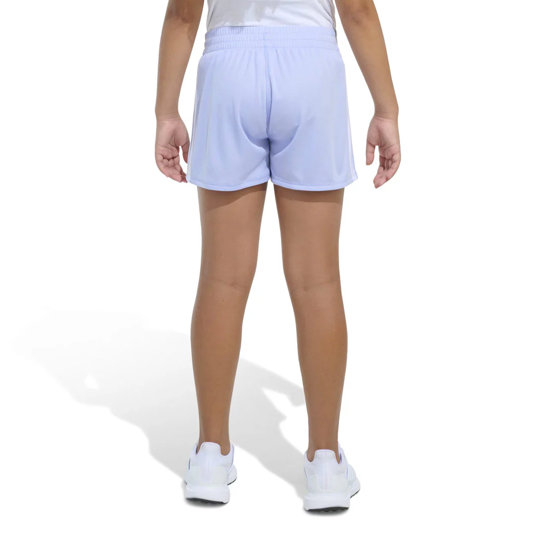 adidas - Girls' (Junior) 3-Stripes Mesh Pacer Shorts (JK0516) - Image 3