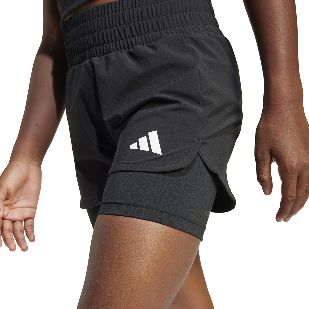 adidas - Girls' (Junior) All Sports Pacer NXT 2-In-1 Shorts (JJ0992) - Image 4