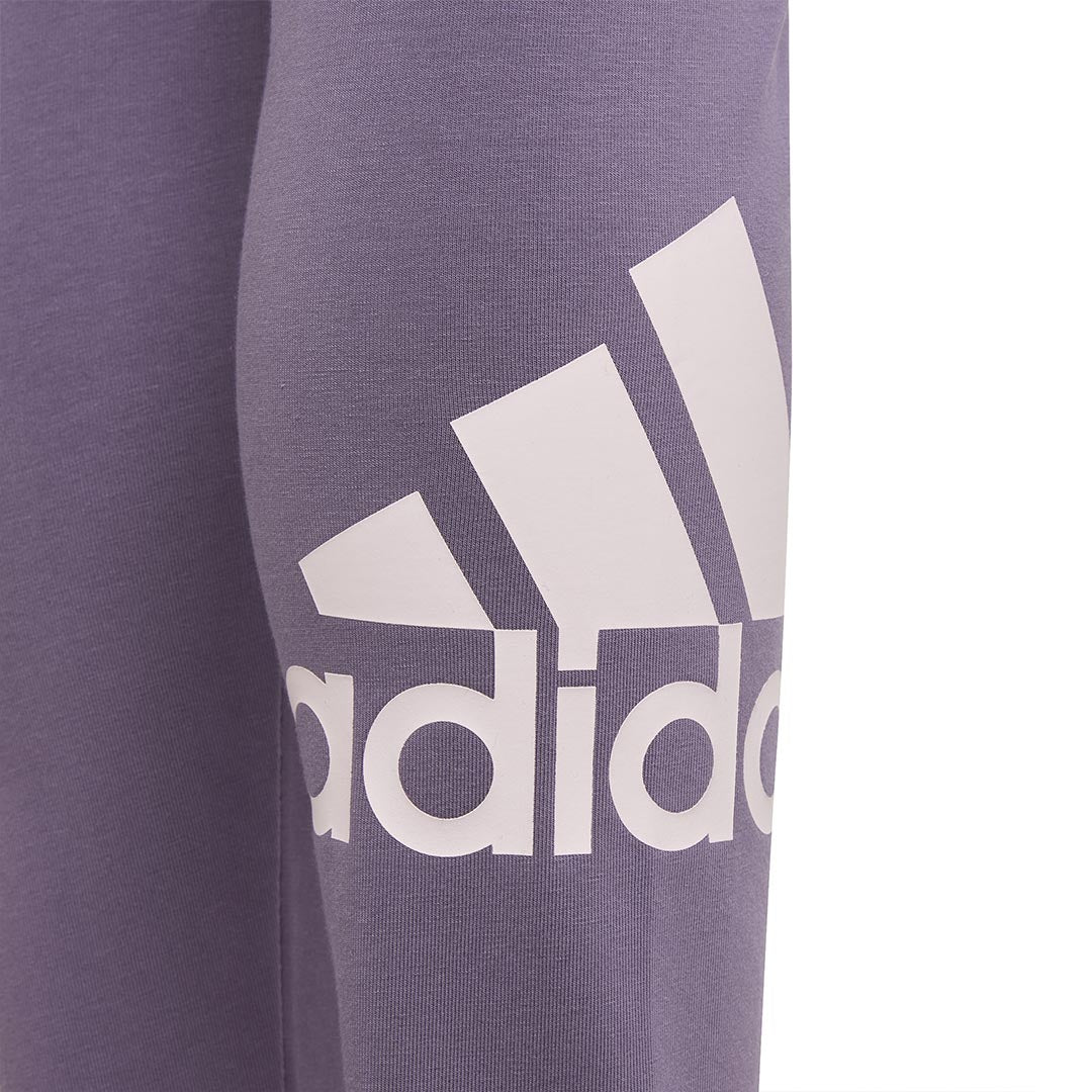adidas - Girls' (Junior) Essentials Big Logo Cotton Tights (IM0290) - Image 3