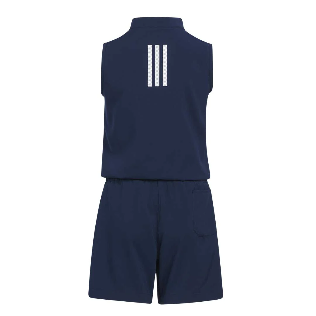 adidas - Girls' (Junior) Half Zip Romper (HS9625) - Image 2