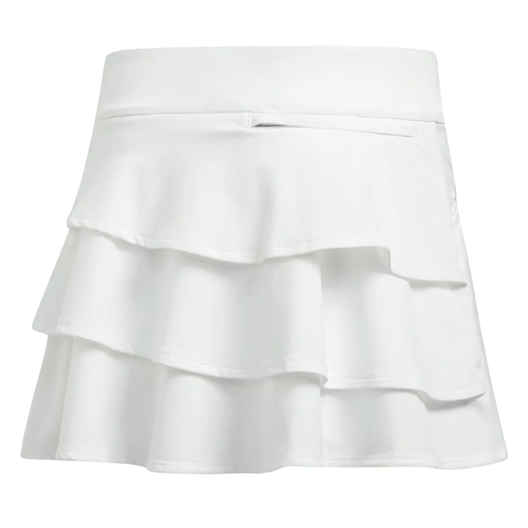 adidas - Girls' (Junior) Ruffled Skort (FI8683) - Image 2
