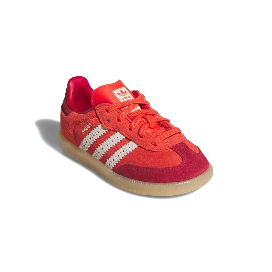 adidas - Kids' (Infant) Samba OG Elastic Lace Shoes (JS3530) - Image 3