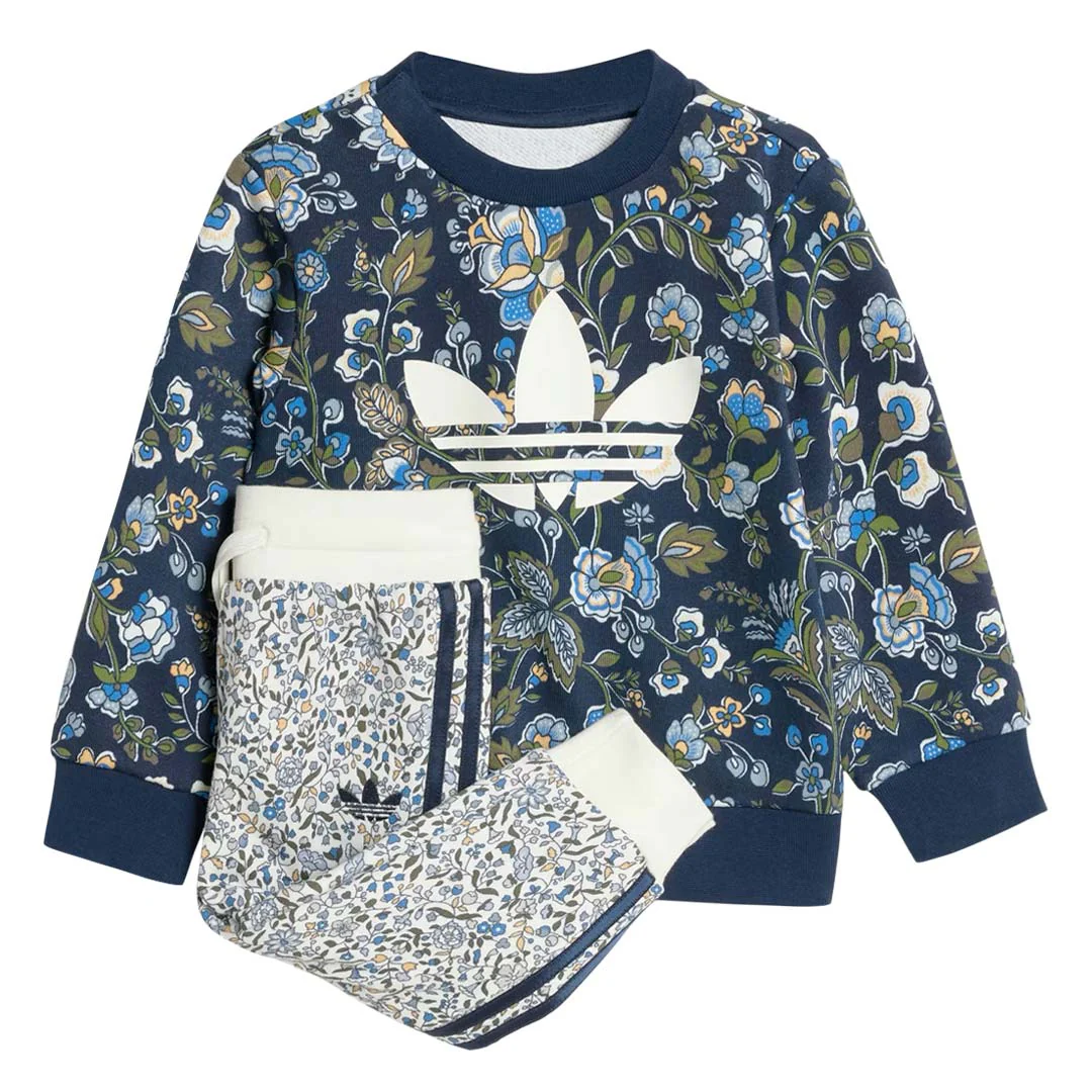 adidas - Kids' (Infant & Toddler) adidas Originals x Liberty London Crew Set (JY3019)