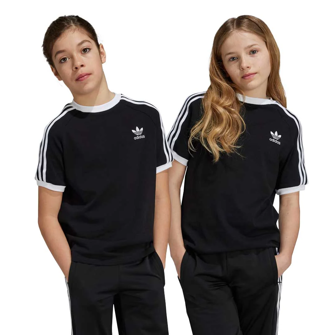 adidas - Kids' (Junior) Adicolor 3-Stripes T-Shirt (IX7626) - Image 2