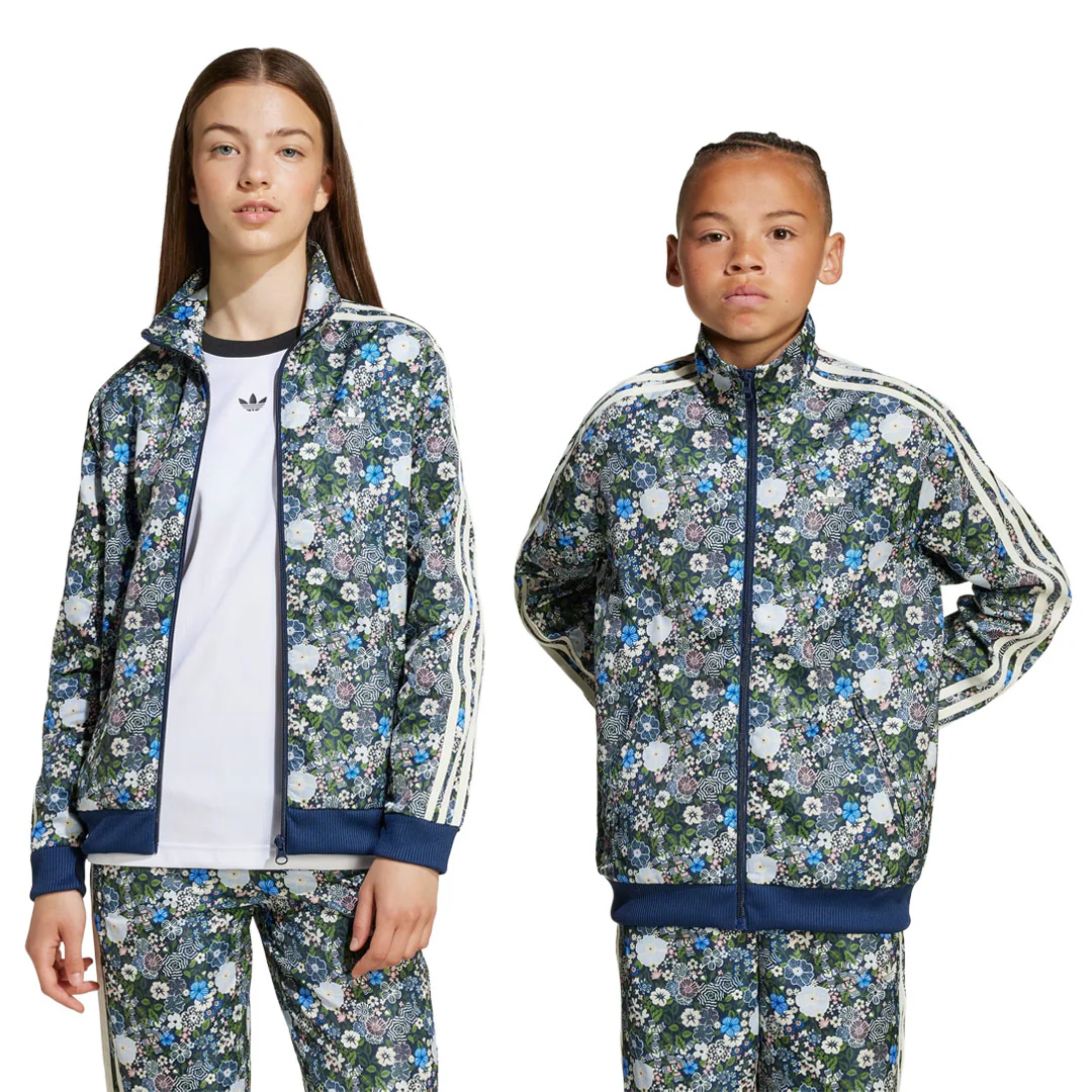 adidas - Kids' (Junior) adidas Originals x Liberty London Firebird Track Jacket (JV7823) - Image 2
