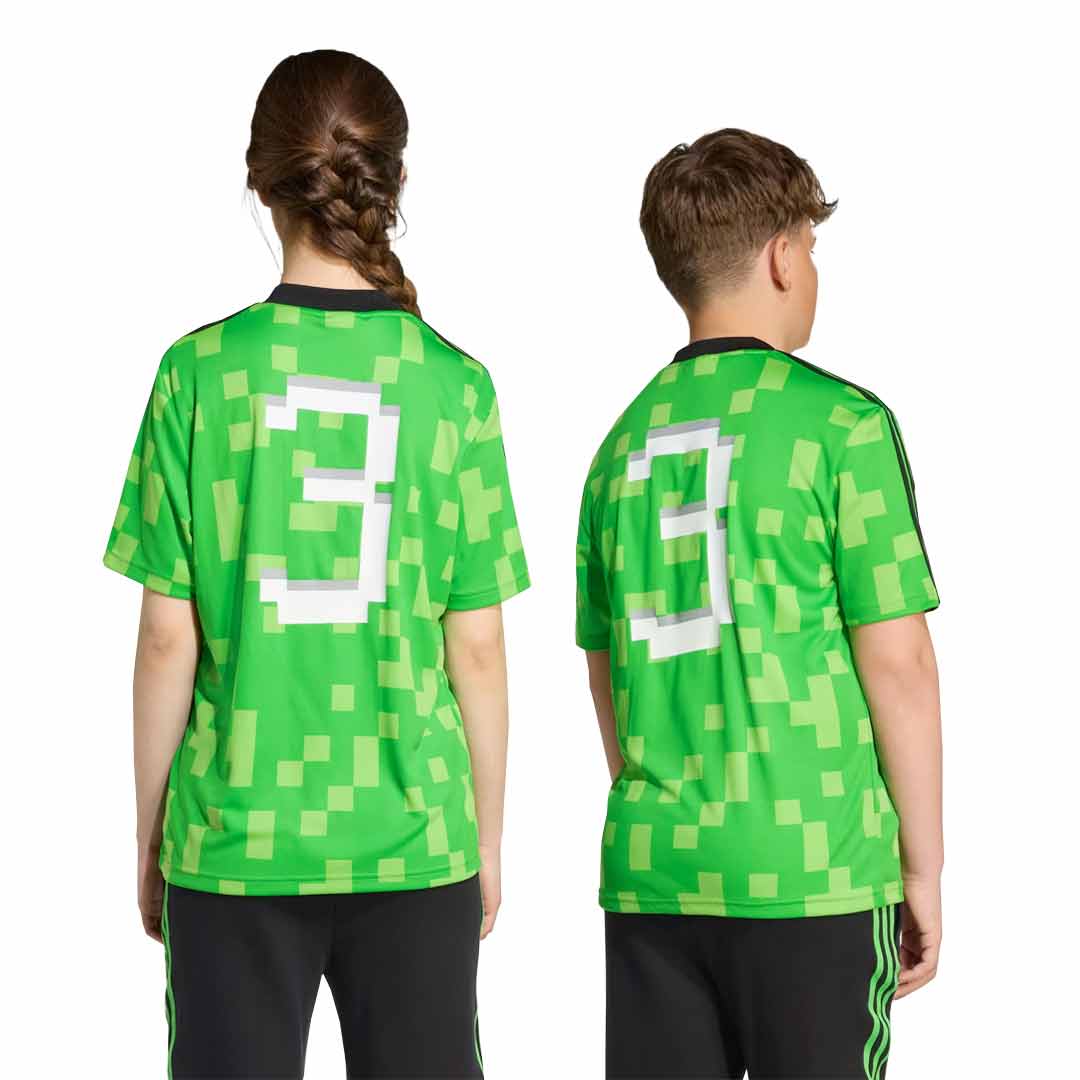 adidas - Kids' (Junior) adidas Originals x Minecraft Jersey (KD9839) - Image 3