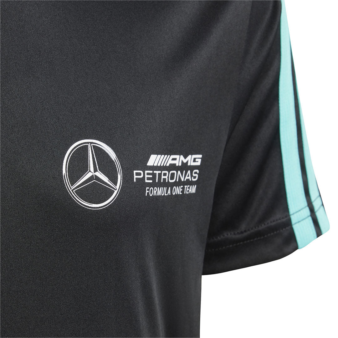 adidas - Kids' (Junior) adidas x Mercedes - AMG Petronas Formula One Team DNA T-Shirt (JV5423) - Image 3