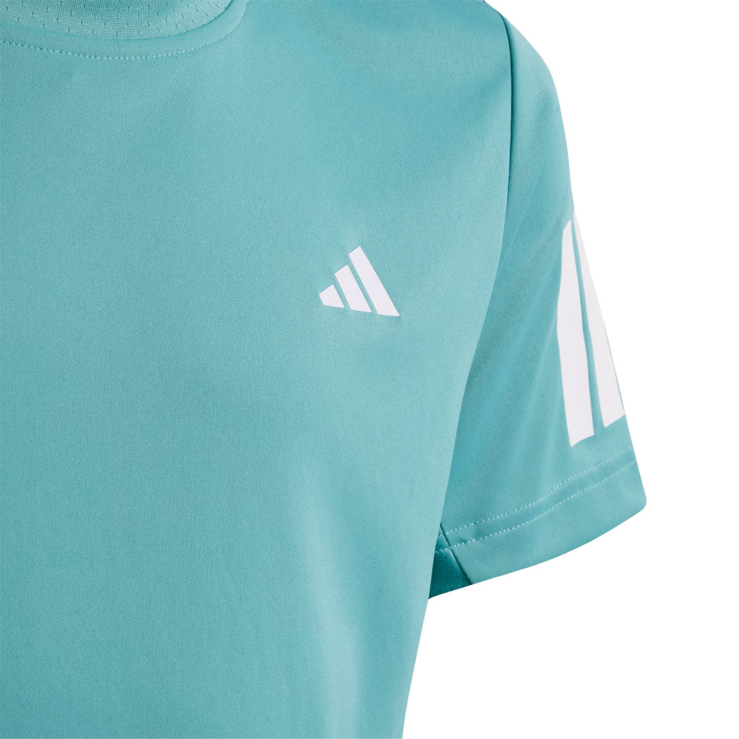 adidas - Kids' (Junior) Club Tennis 3-Stripes T-Shirt (JX8206) - Image 3