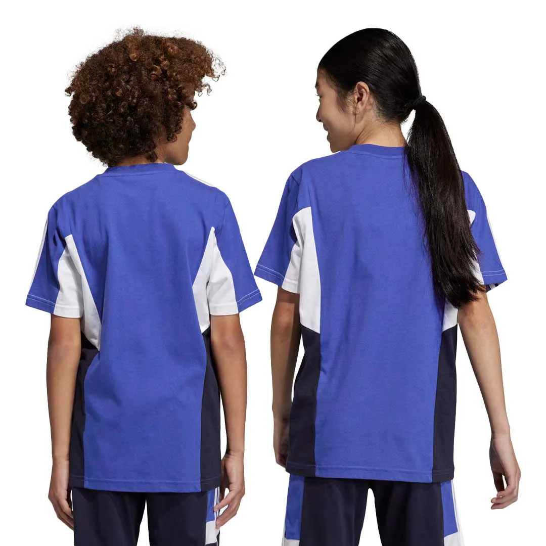 adidas - Kids' (Junior) Colorblock 3-Stripes T-Shirt (HR6361) - Image 3