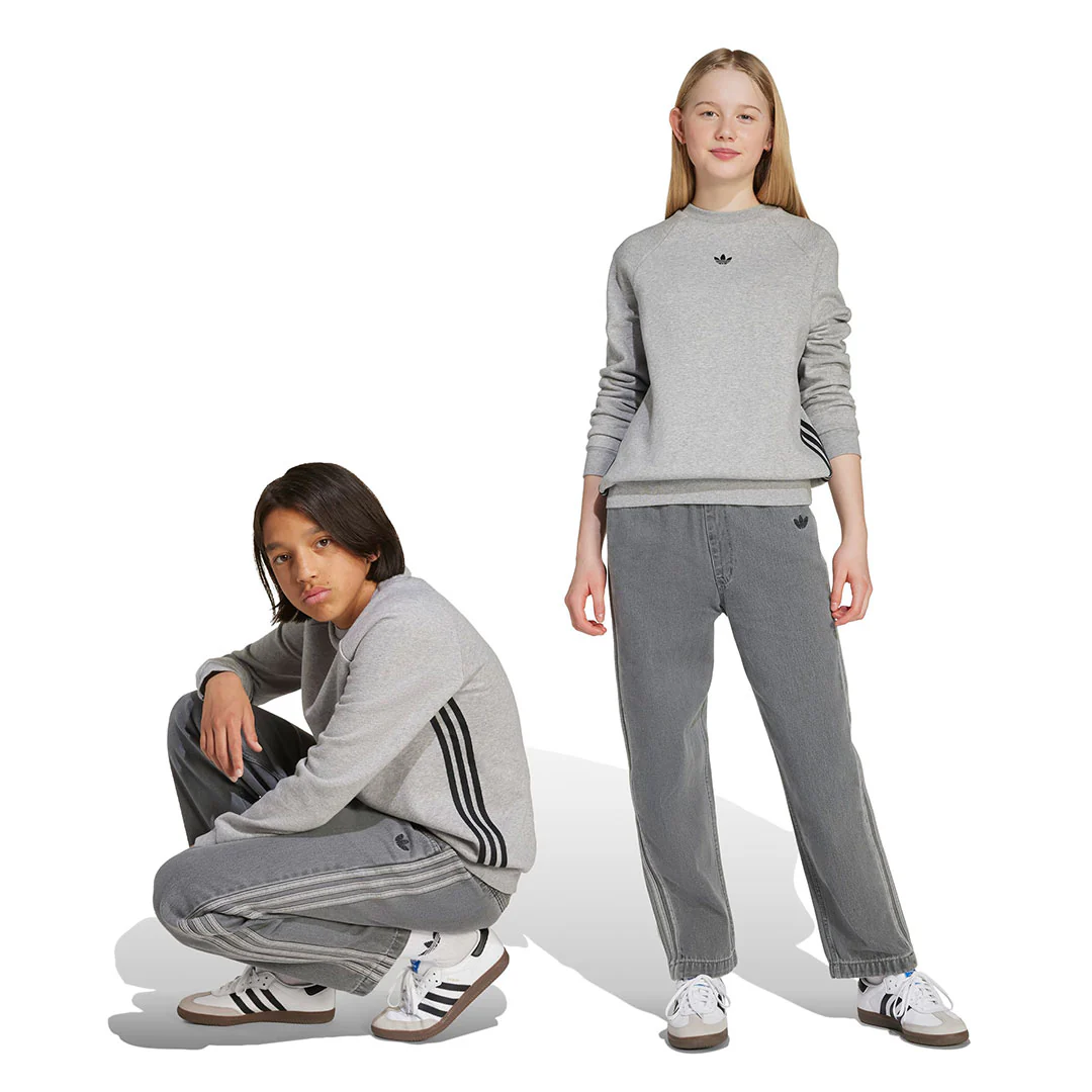 adidas - Kids' (Junior) Denim Pant (JV7802) - Image 2