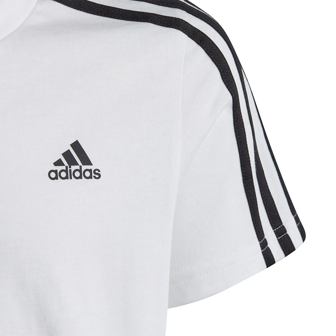 adidas - Kids' (Junior) Essentials 3-Stripes T-Shirt (IC0605) - Image 3