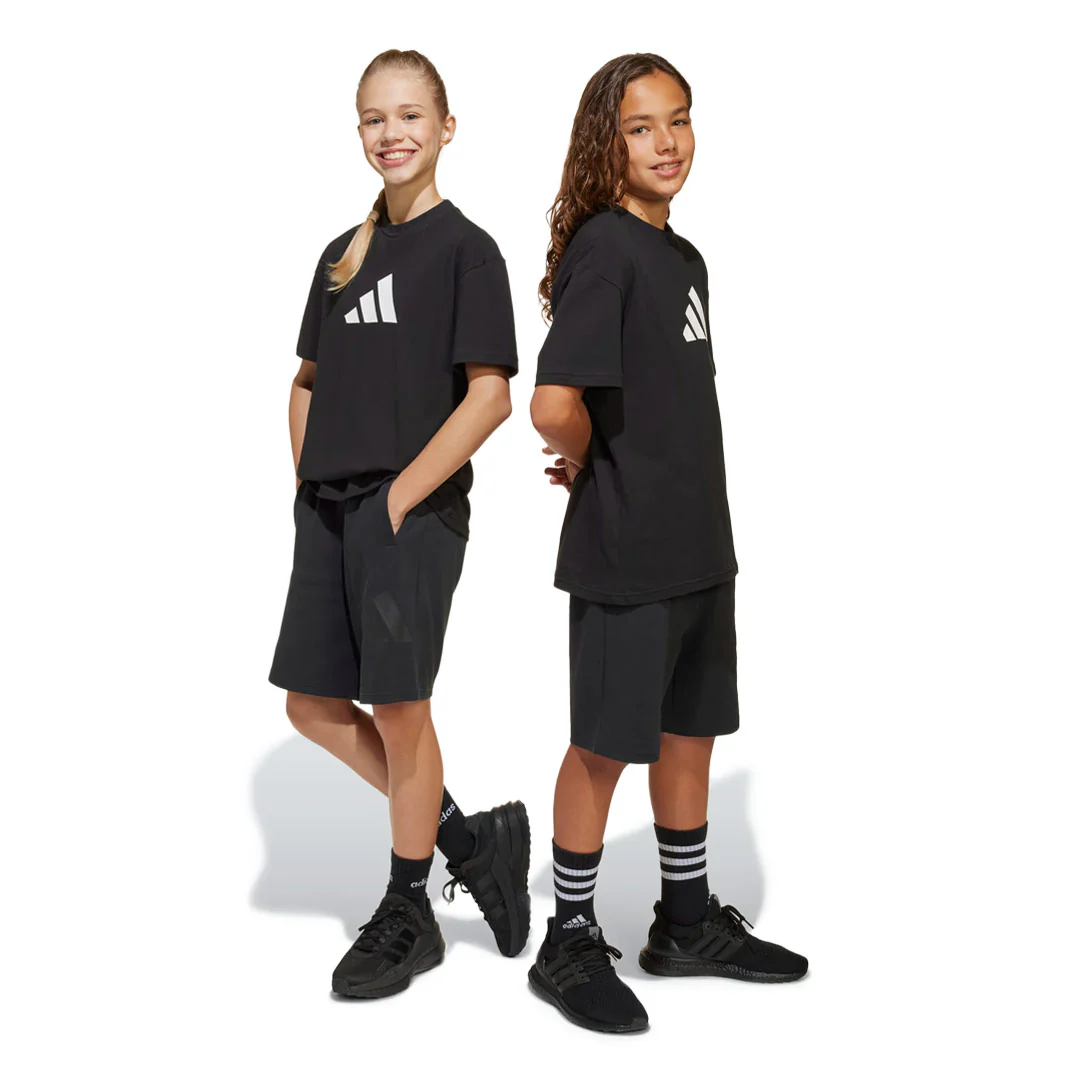 adidas - Kids' (Junior) Future Icons Logo Above-Knee Shorts (JI6266) - Image 2