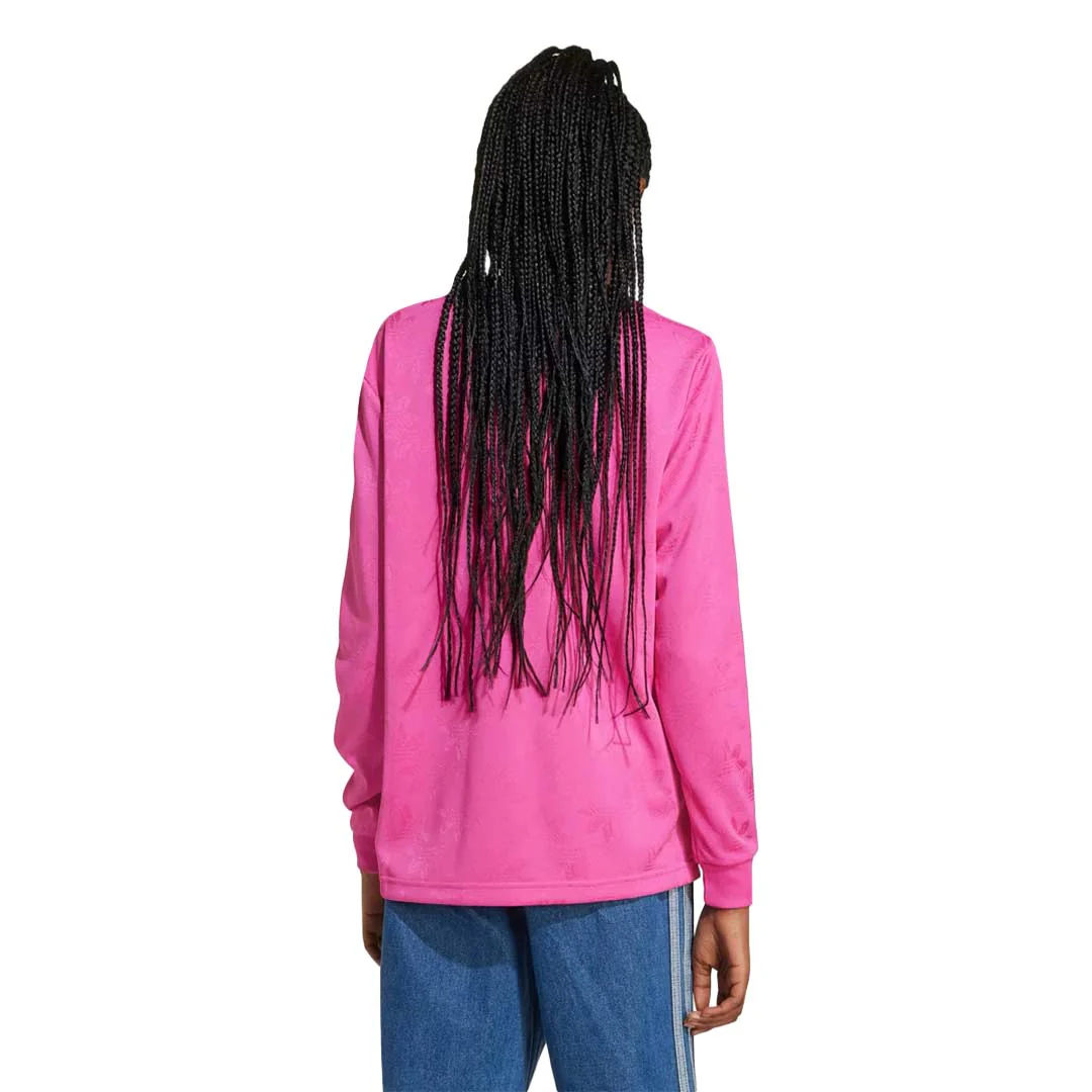 adidas - Kids' (Junior) Jaquard Long Sleeve Top (JW2845) - Image 3