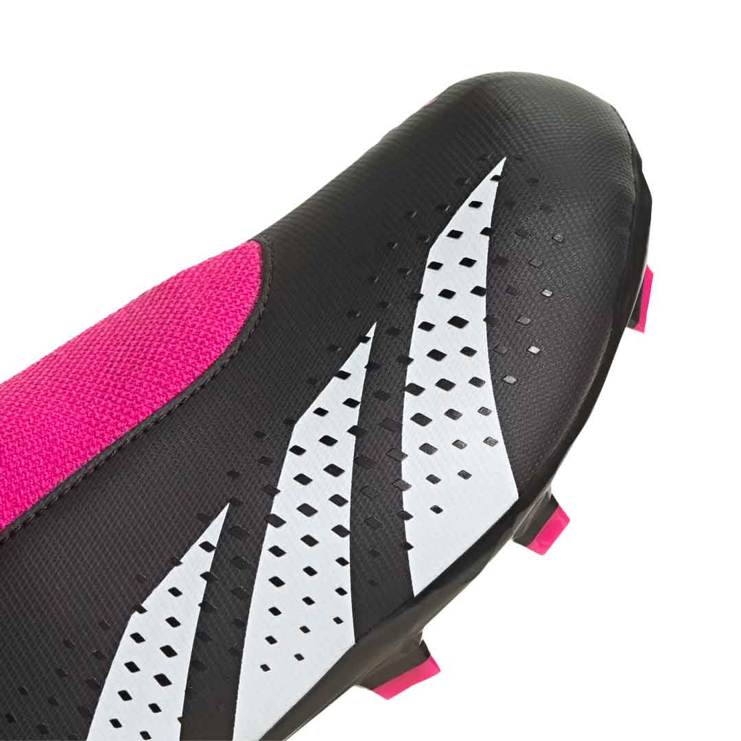 adidas - Kids' (Junior) Predator Accuracy.3 Laceless Firm Ground Cleats (GW4606) - Image 6