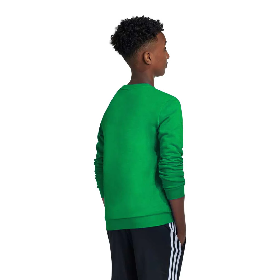 adidas - Kids' (Junior) Trefoil Crewneck Sweatshirt (IY7439) - Image 3