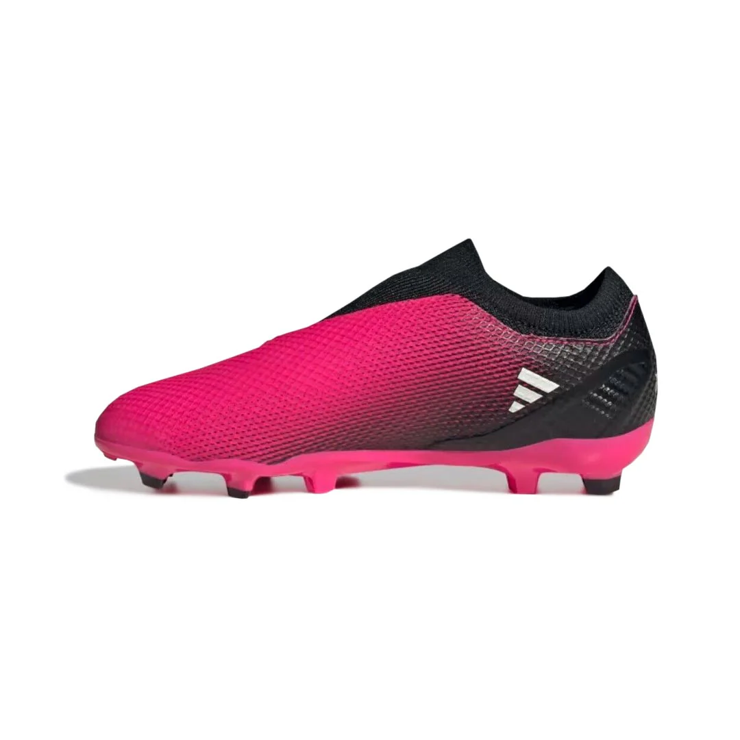 adidas - Kids' (Junior) X Speedportal.3 Laceless Firm Ground Soccer Cleats (GZ5061) - Image 2