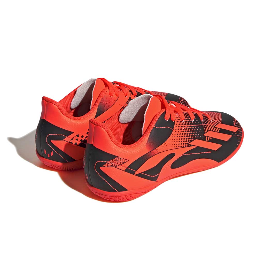 adidas - Kids' (Junior) X Speedportal Messi.4 Indoor Soccer Shoes (GZ5138) - Image 3