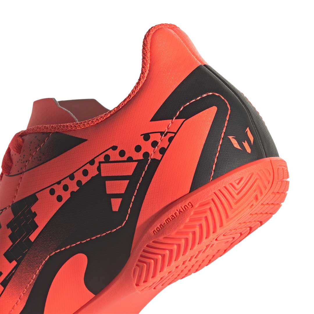 adidas - Kids' (Junior) X Speedportal Messi.4 Indoor Soccer Shoes (GZ5138) - Image 7