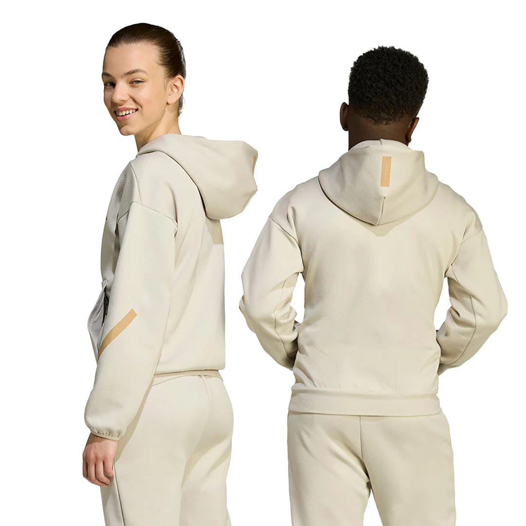 adidas - Kids' (Junior) Z.N.E. Full-Zip Hooded Track Jacket (JW4005) - Image 3