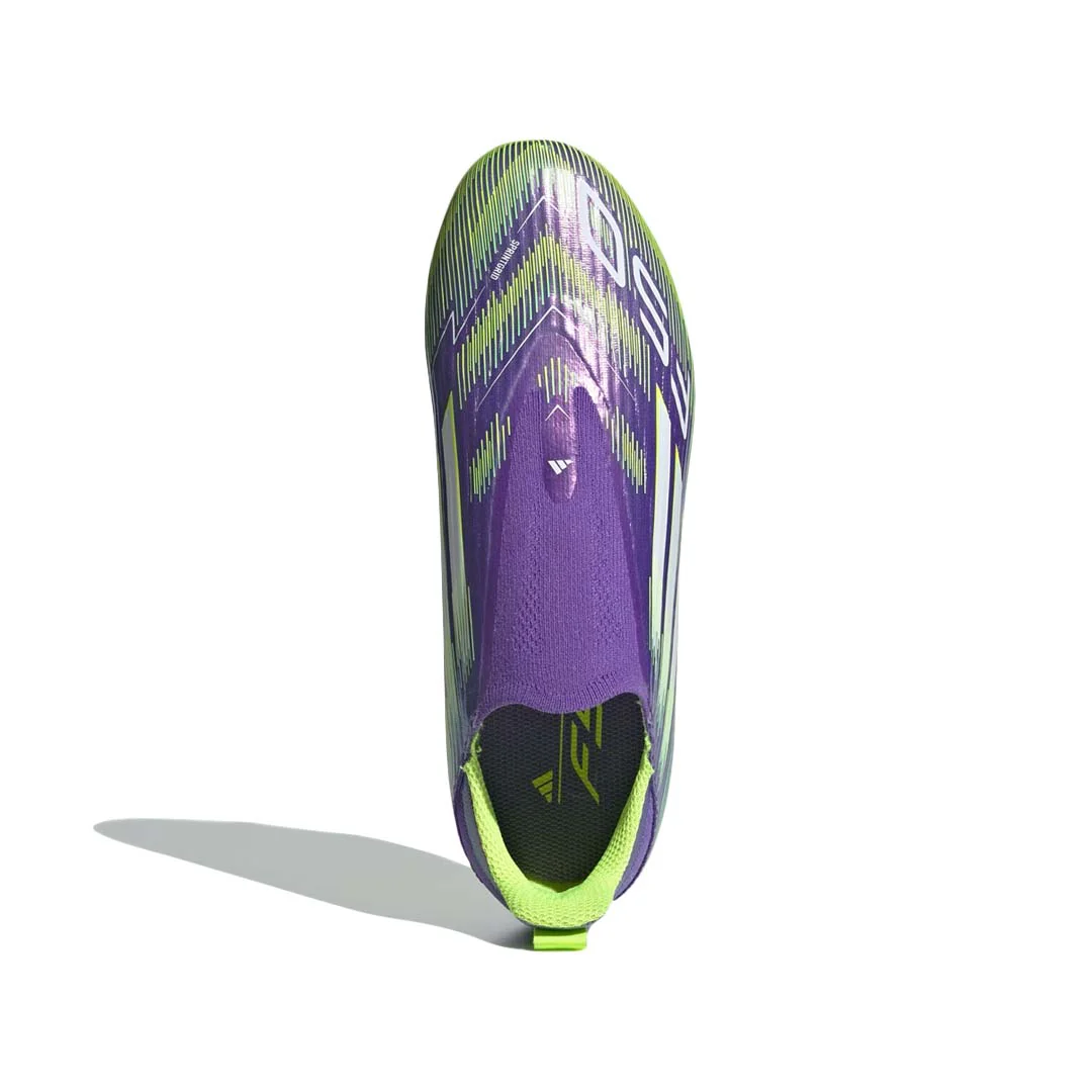 adidas - Kids' (Preschool) F50 League Laceless Firm/Multi Ground Cleats (JH7743) - Image 3