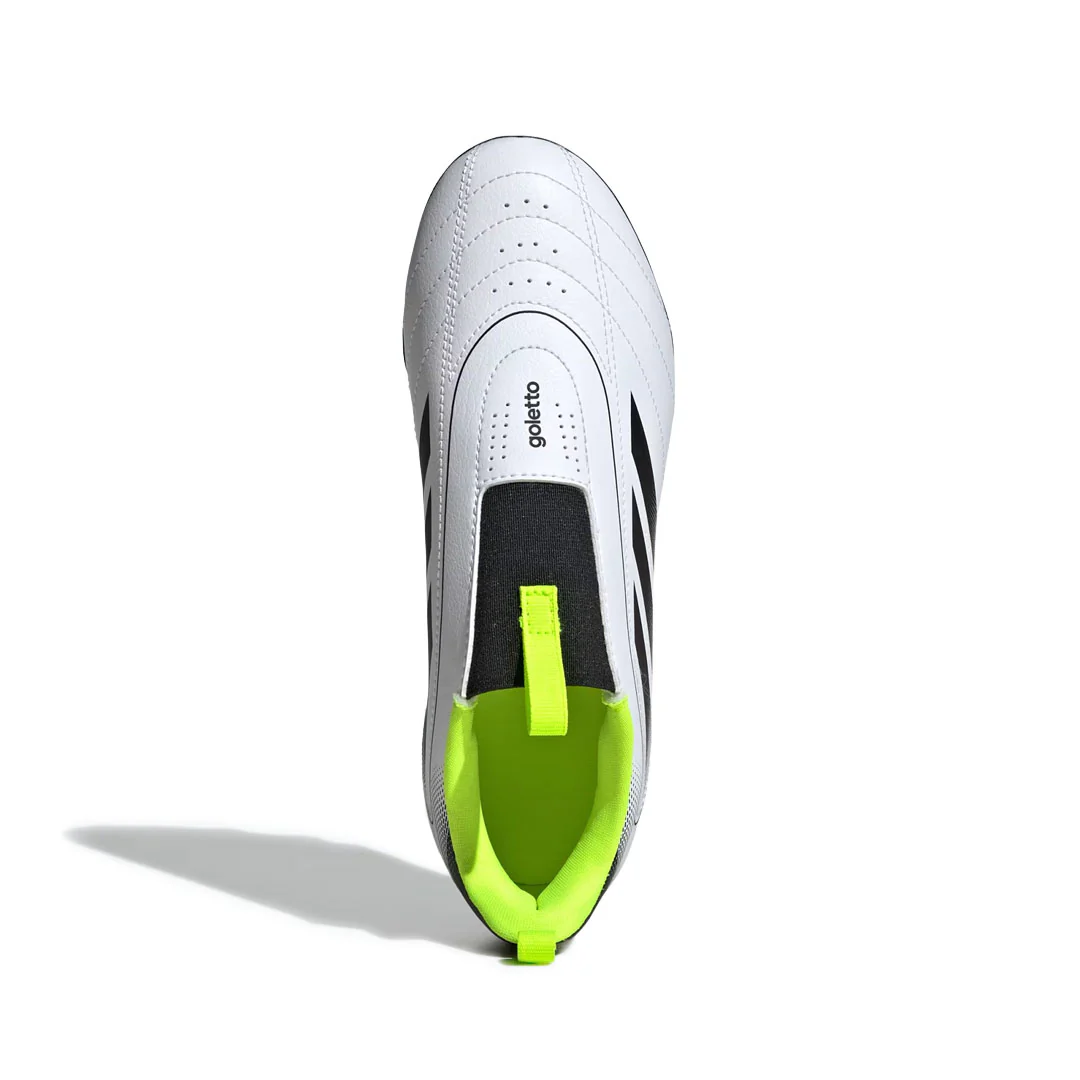 adidas - Kids' (Preschool) Goletto IX Laceless Firm/Multi-Ground Soccer Cleats (JI1612) - Image 4