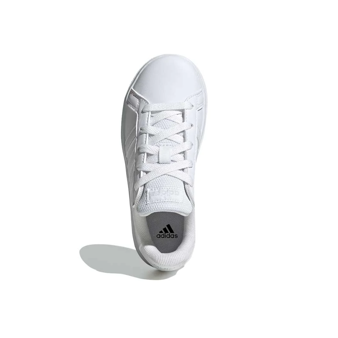 adidas - Kids' (Preschool) Grand Court 2.0 Shoes (FZ6158) - Image 4