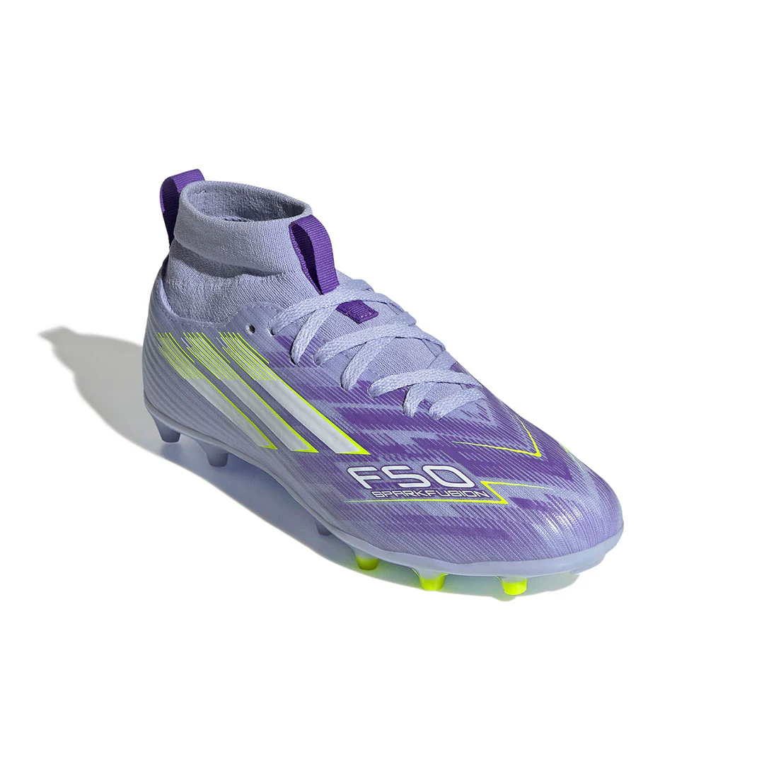 adidas - Kids' (Preschool & Junior) F50 Sparkfusion League Firm/Artificial Ground Cleats (JR3959) - Image 3