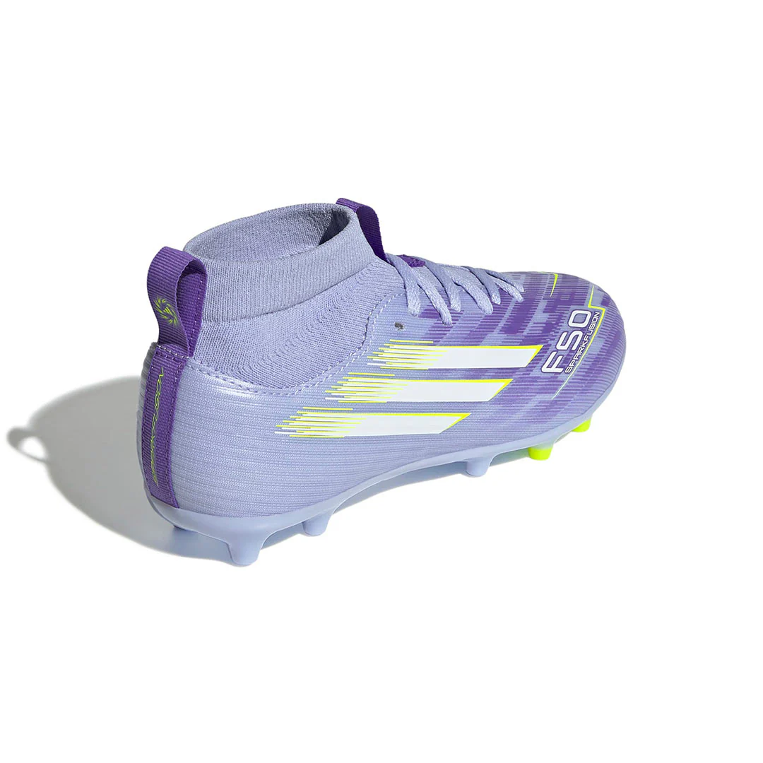 adidas - Kids' (Preschool & Junior) F50 Sparkfusion League Firm/Artificial Ground Cleats (JR3959) - Image 4