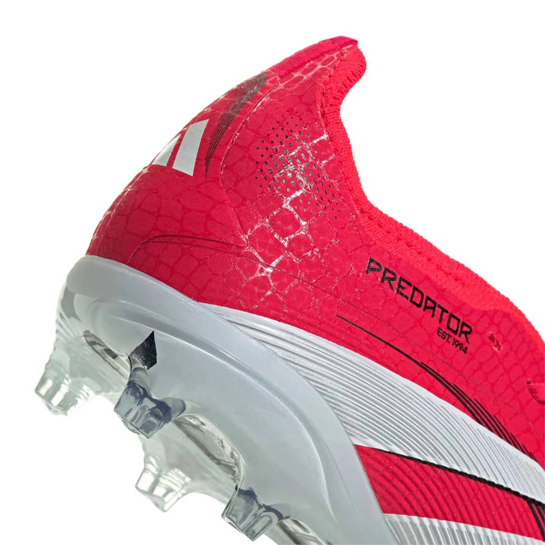 adidas - Kids' (Preschool & Junior) Predator Elite Fold-Over Tongue Firm Ground Cleats (IH5077) - Image 6