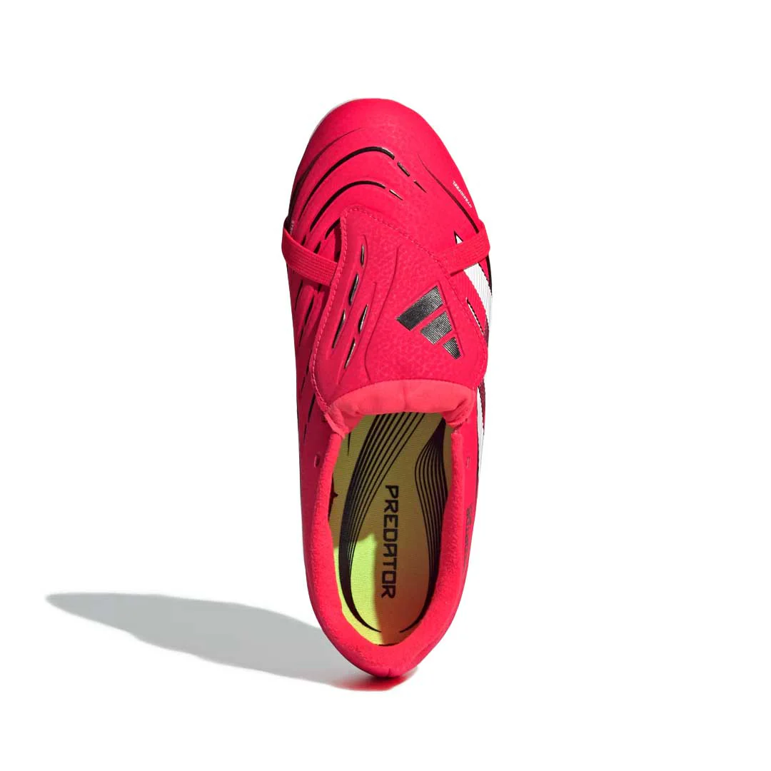 adidas - Kids' (Preschool & Junior) Predator League Fold-Over Tongue Firm Ground Cleats (ID3830) - Image 4