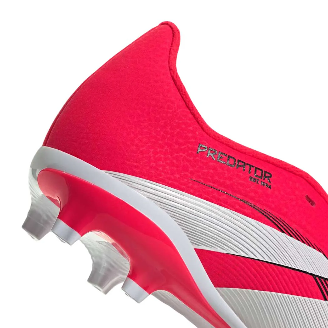adidas - Kids' (Preschool & Junior) Predator League Fold-Over Tongue Firm Ground Cleats (ID3830) - Image 6