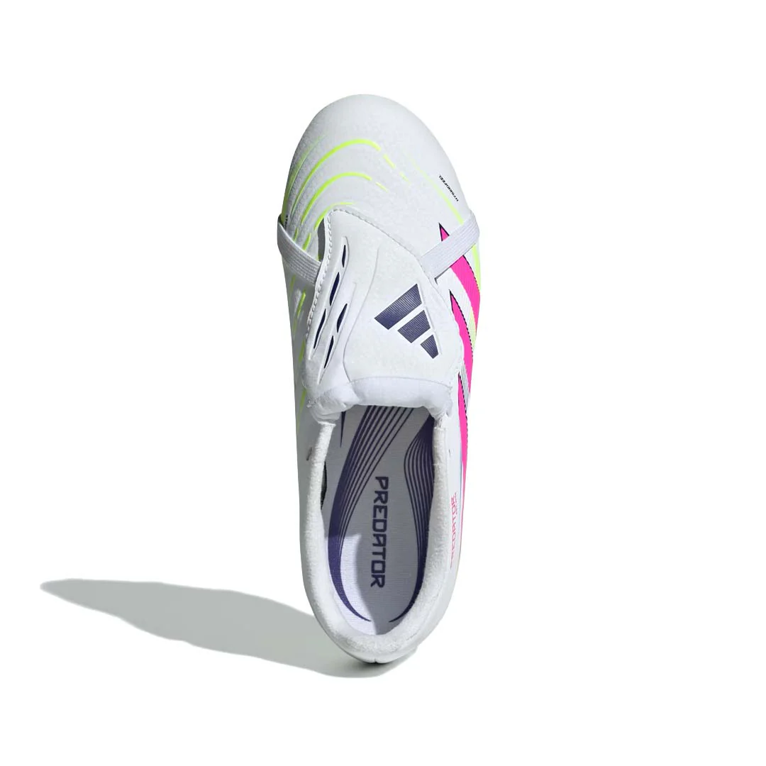 adidas - Kids' (Preschool & Junior) Predator League Fold-Over Tongue Firm Ground Cleats (ID3831) - Image 4