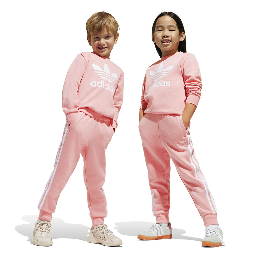 adidas - Kids' (Toddler & Junior) Adicolor Crew Set (JC6613) - Image 2