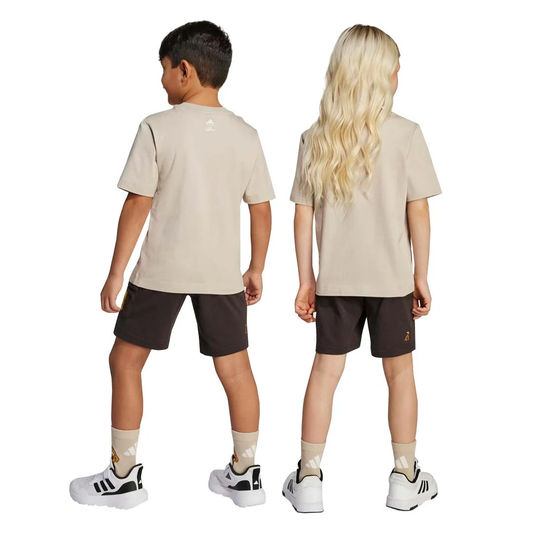 adidas - Kids' (Toddler & Junior) adidas x The Simpsons T-Shirt & Short Set (JL9196) - Image 3