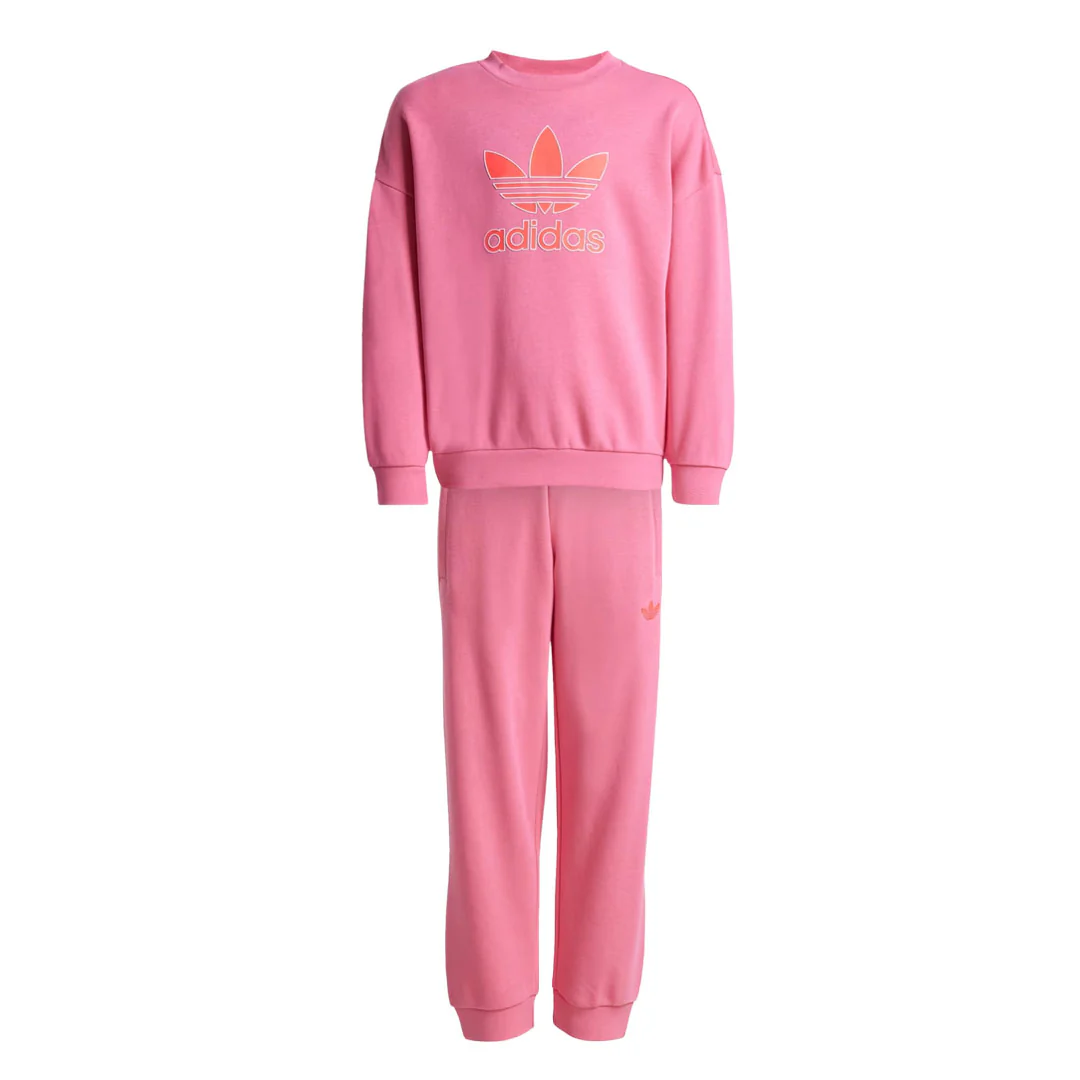 adidas - Kids' (Toddler & Junior) Trefoil Crew Set (JY1152)
