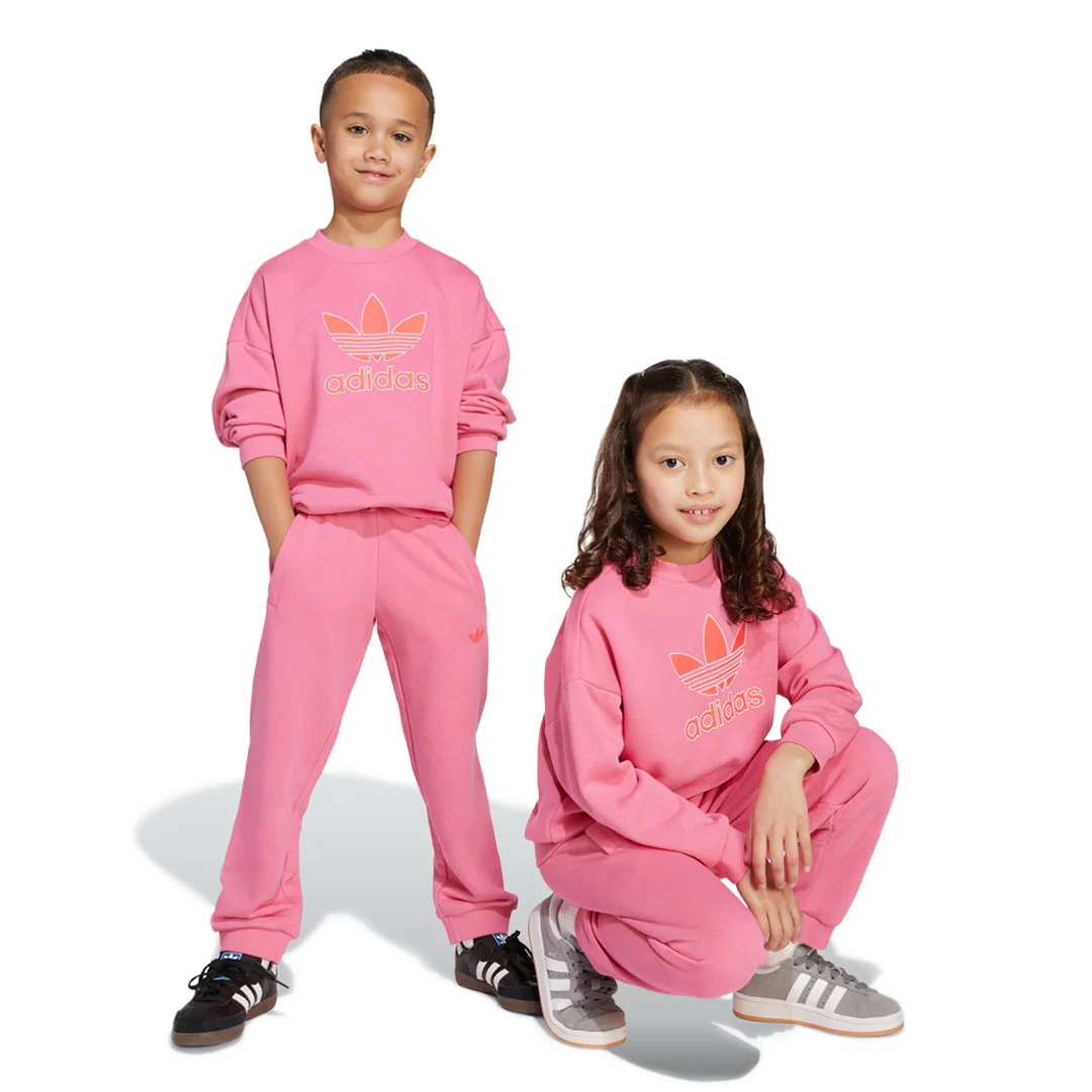 adidas - Kids' (Toddler & Junior) Trefoil Crew Set (JY1152) - Image 2