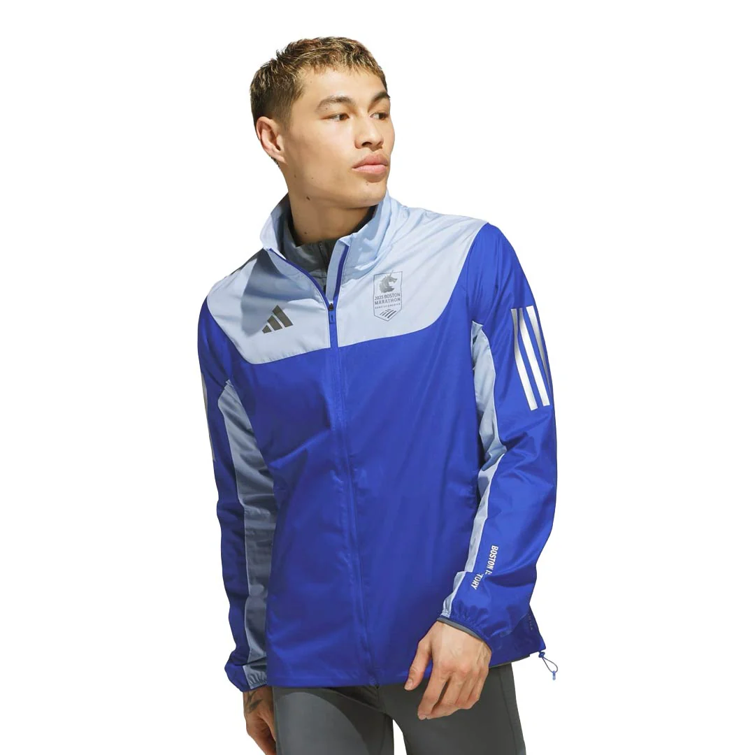 adidas - Men's 2025 Boston Marathon Own the Run Celebration Jacket (JN3003) - Image 2
