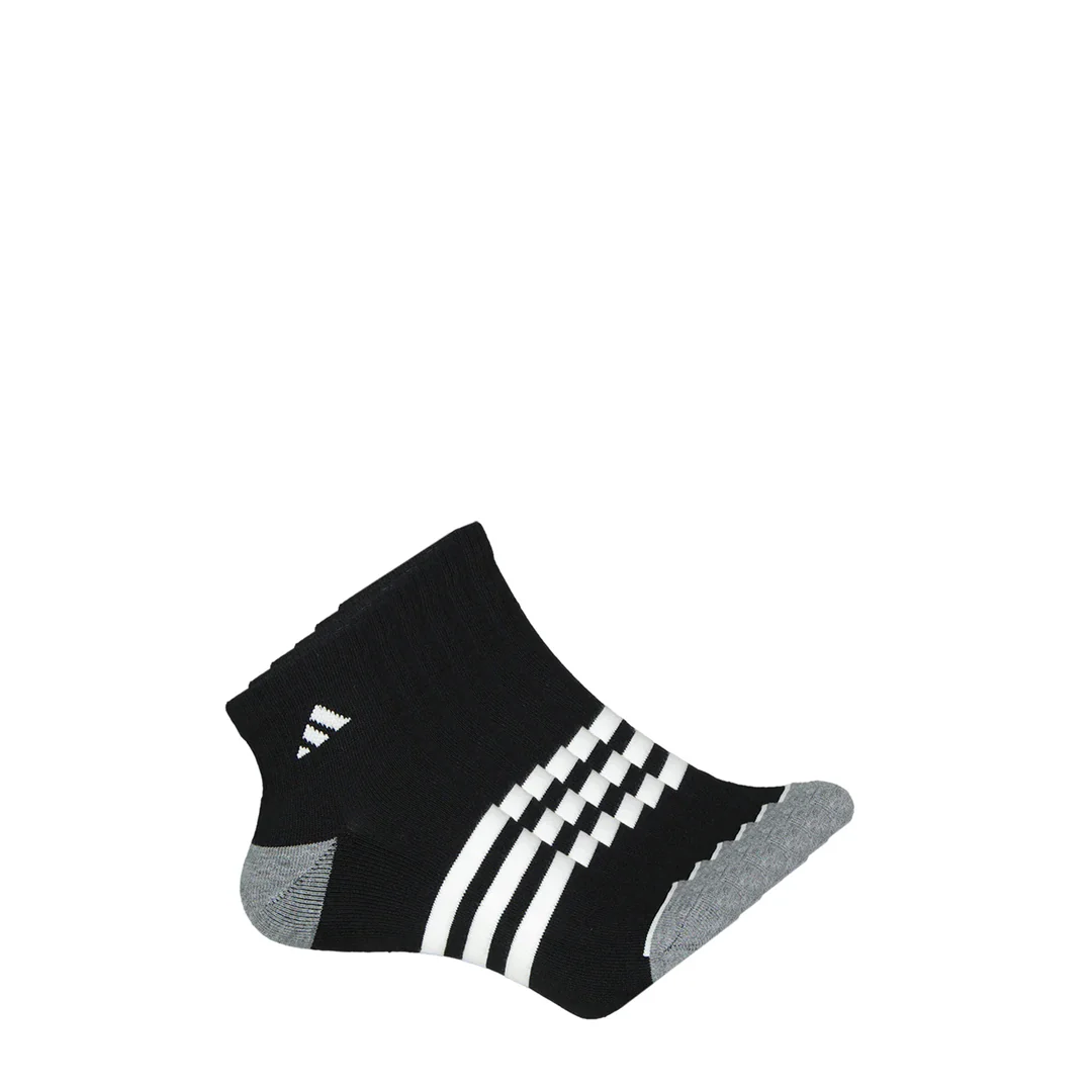 adidas - Men's 3 Stripe Cushioned 6 Pack 1/4 Socks (GB7961)