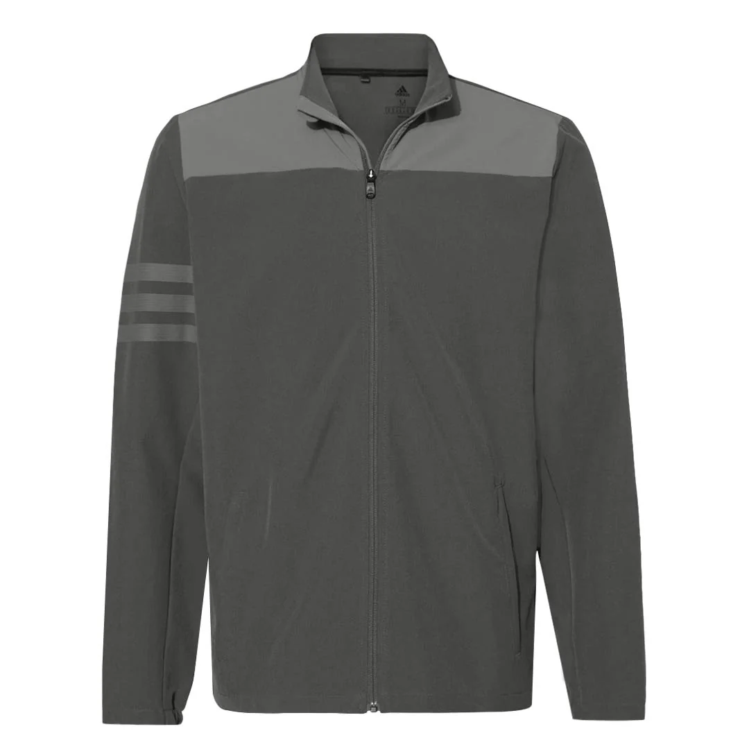 adidas - Men's 3-Stripes Wind Resistant Full Zip Jacket (DZ7091)