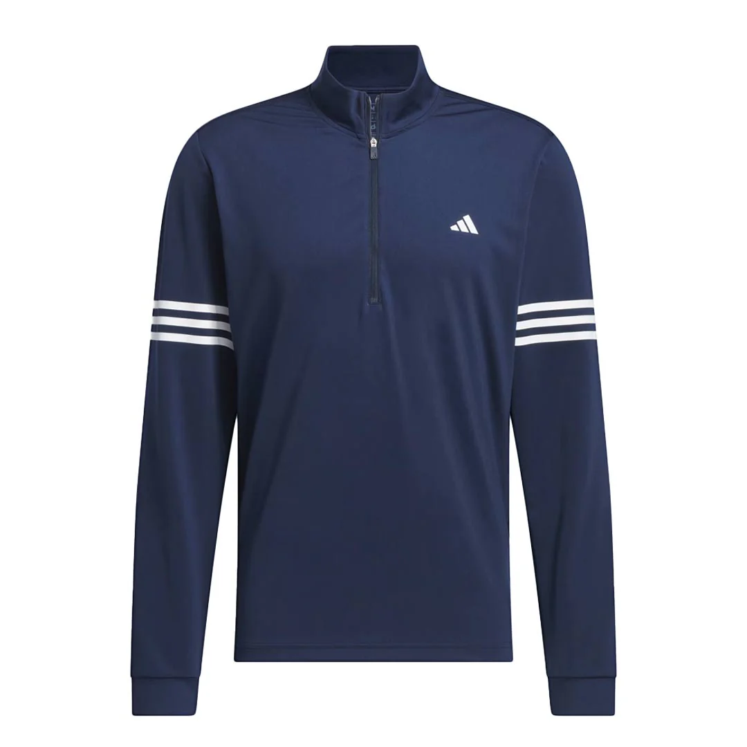 adidas - Men's Adi 3-Stripes 1/2 Zip Pullover Sweater (IU4504)