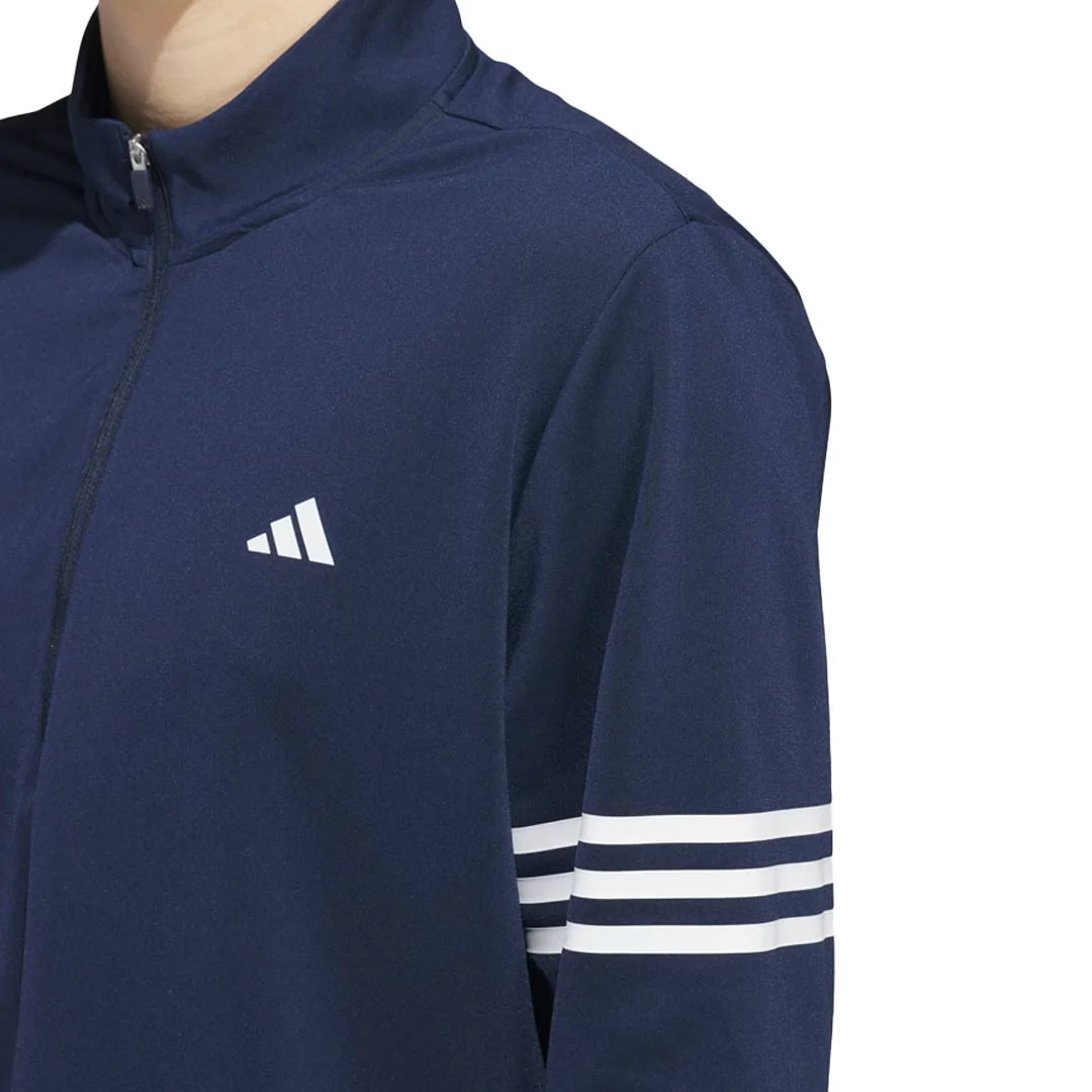 adidas - Men's Adi 3-Stripes 1/2 Zip Pullover Sweater (IU4504) - Image 4