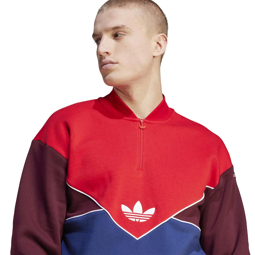adidas - Men's Adicolor Seasonal Archive Half Zip Sweatshirt (IM4417) - Image 5