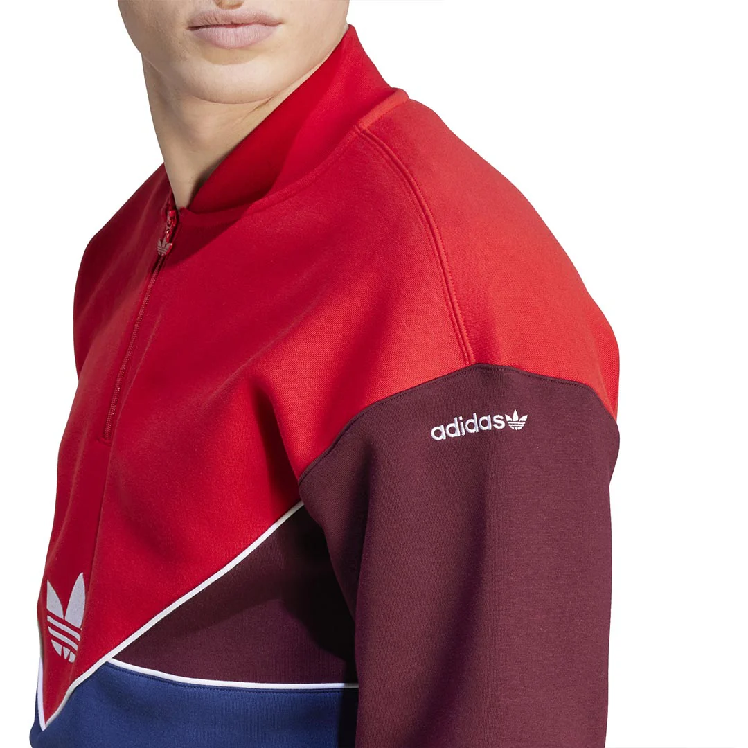 adidas - Men's Adicolor Seasonal Archive Half Zip Sweatshirt (IM4417) - Image 6