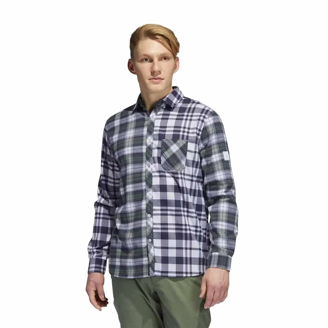 adidas - Men's Adicross Flannel Shirt (HF9100) - Image 2