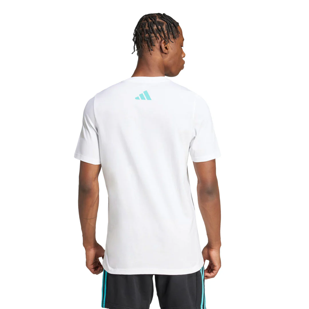 adidas - Men's adidas x Mercedes - AMG Petronas Formula One Team DNA Graphic T-Shirt (JV5456) - Image 3