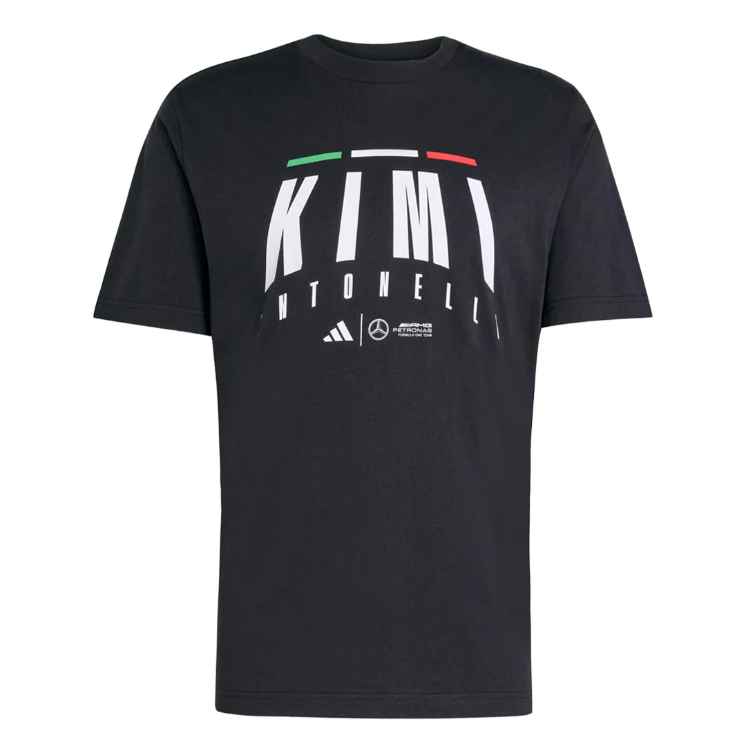 adidas - Men's adidas x Mercedes - AMG Petronas Formula One Team Kimi Antonelli T-Shirt (JZ8910)