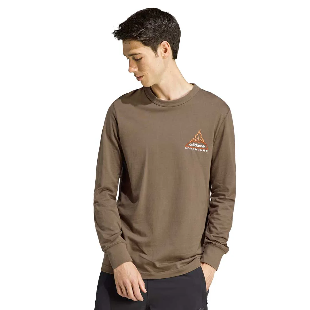adidas - Men's Adventure Volcano Long Sleeve T-Shirt (IL5172) - Image 2
