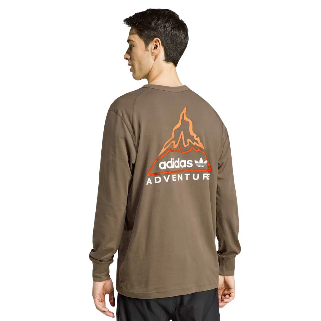 adidas - Men's Adventure Volcano Long Sleeve T-Shirt (IL5172) - Image 3