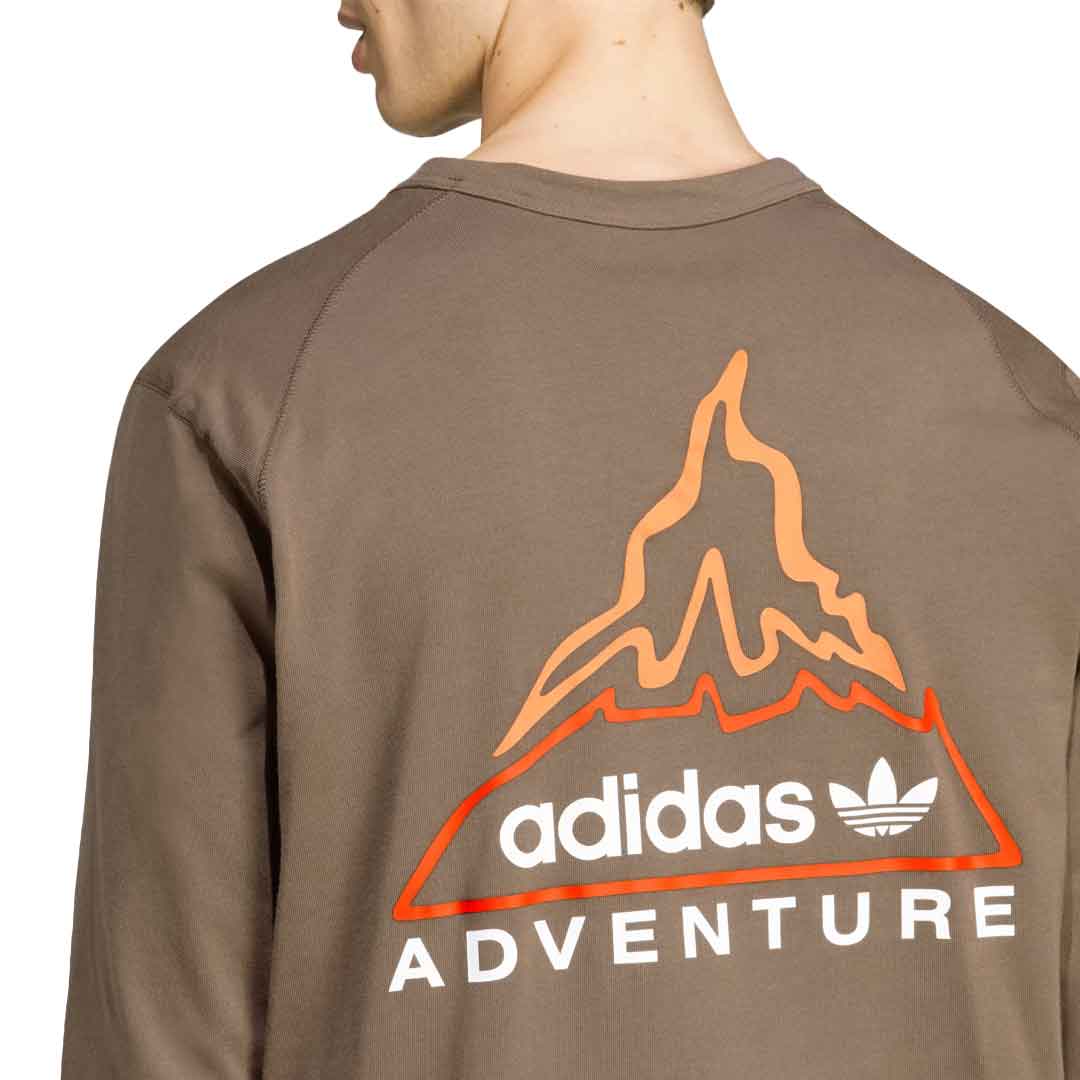adidas - Men's Adventure Volcano Long Sleeve T-Shirt (IL5172) - Image 4